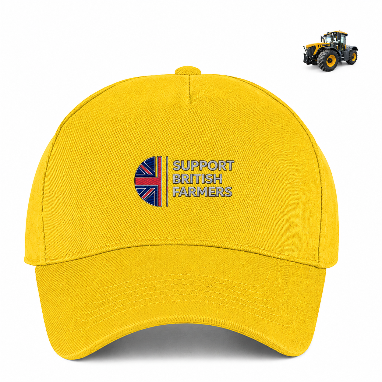 Tractor Colour Kids Cap Support British Farmers