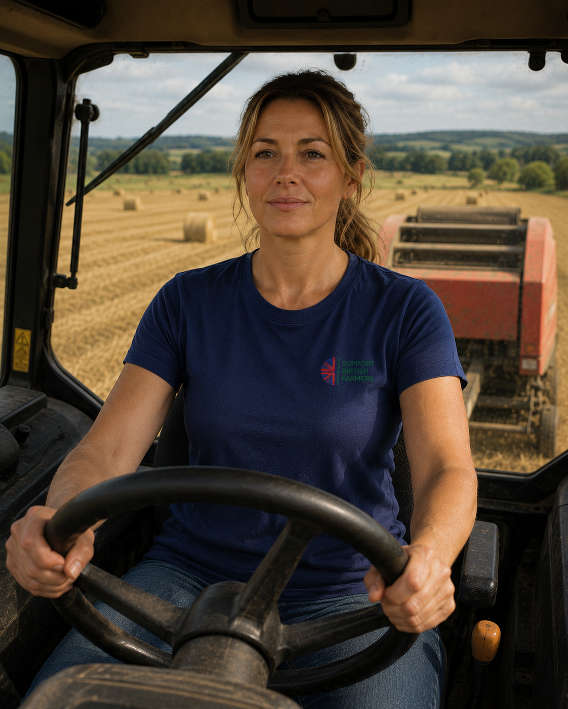 Women's T-Shirt Support British Farmers