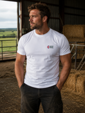Mens TriDri Field Performance T-Shirt Green or White Support British Farmers