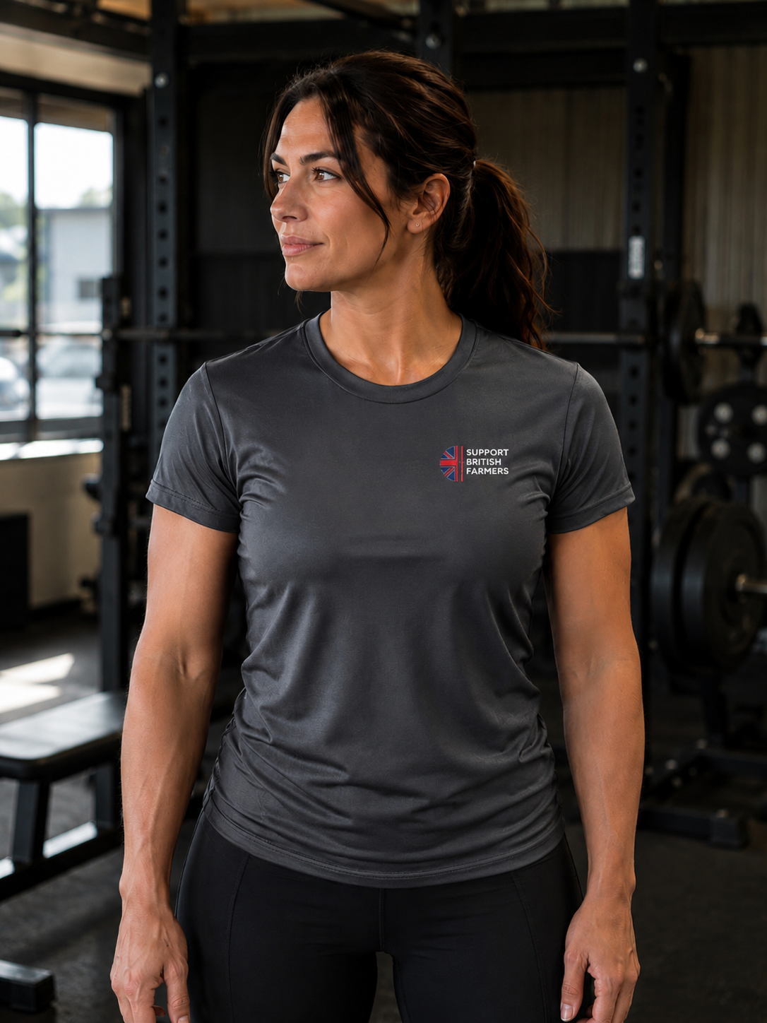 Women's TriDri Field Performance T-Shirt Support British Farmers