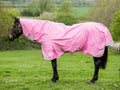 0g Detachable Neck Turnout Rug - Baby Pink