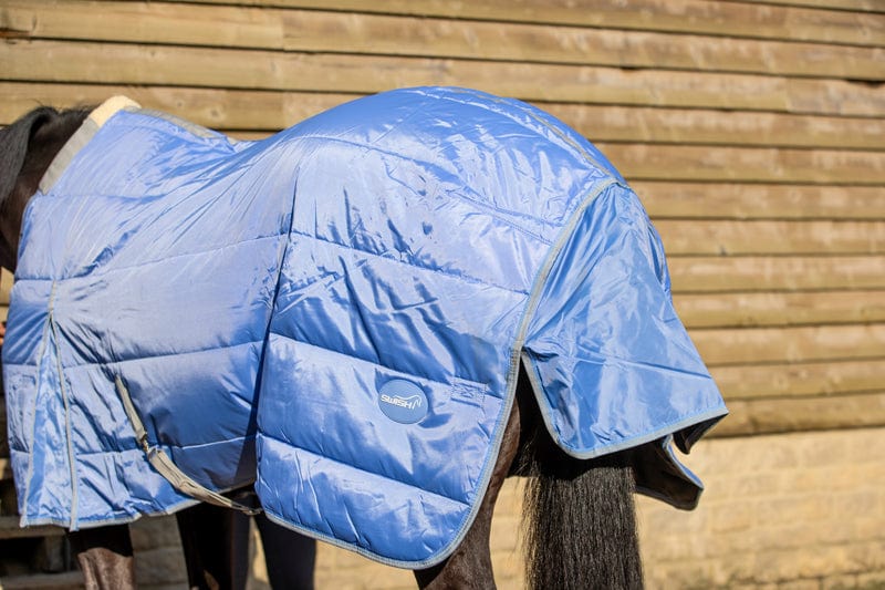 100g Stable Rug With Detachable Neck - Cornflower
