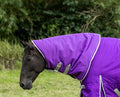 200g Turnout Rug Neck Cover - Purple